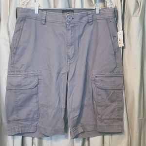 Cremieux Cargo Shorts Size 34 in grey